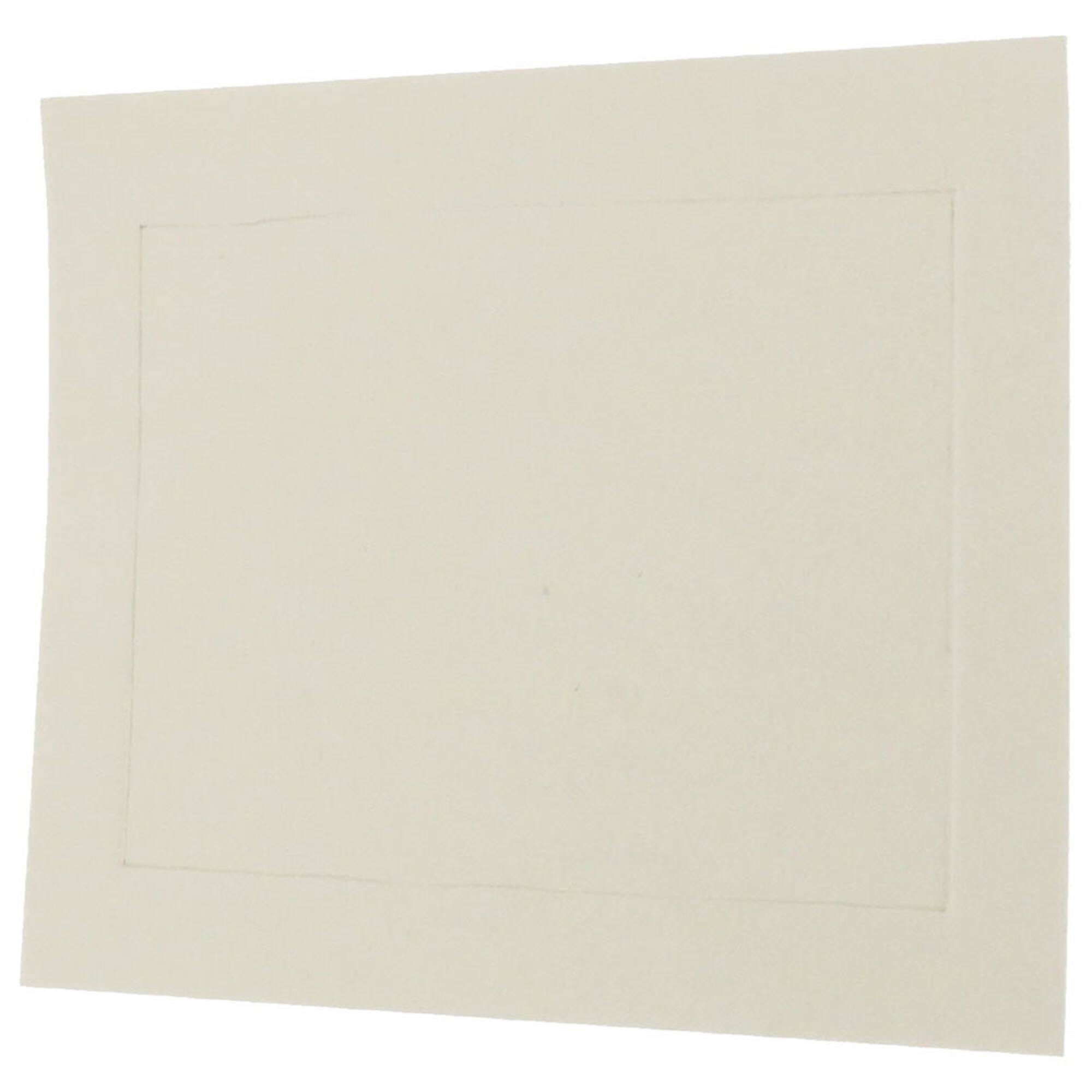 JAM Paper 3.5" x 4.875" Ivory Panel Blank Flat Note Cards